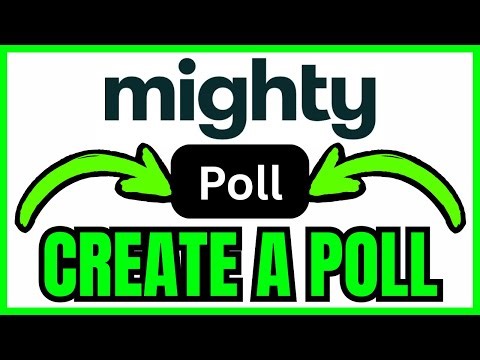 How To CREATE A POLL On Mighty Networks (QUICK & EASY) 2026