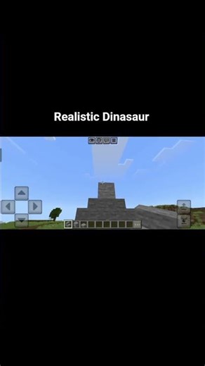 Realistic Dinasaur Build #minecraft #minecraftshorts #minecraftrealistic #build #gaming #shortvideo