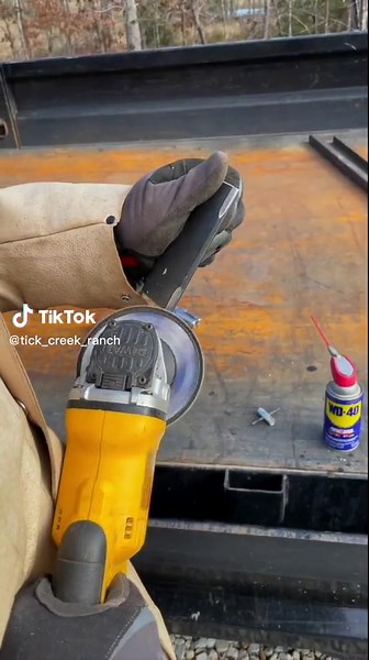 ATV Dump Trailer Build Pt 5 #fyp #foryou #foryoupage #hardwork #fabrication #welding #metalwork #countrylife #tylerhubbard