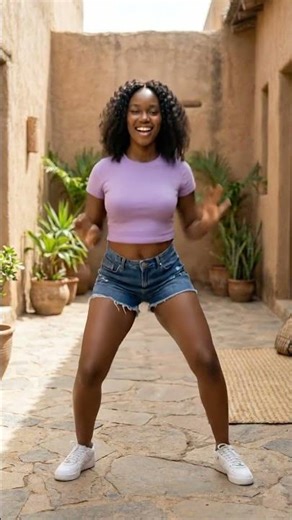 Cinematic Afrobeats Dance: Rhythmic Movement Captured