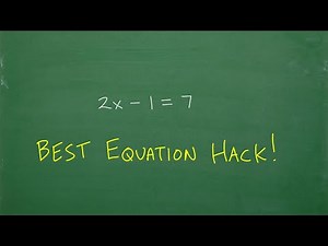 Best Equation HACK! (All Test Takers MUST Know)