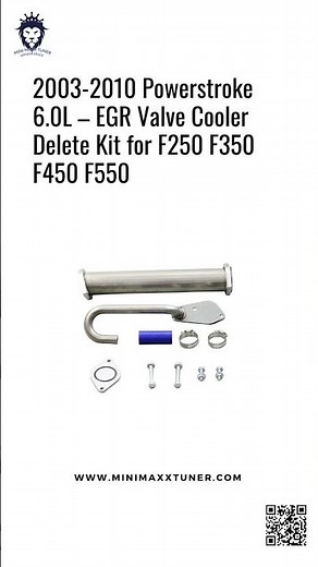 2003-2010 Powerstroke 6.0L – EGR Valve Cooler Delete Kit for F250 F350 F450 F550