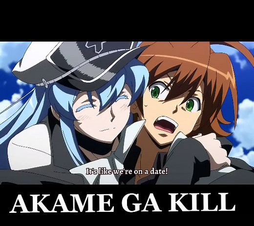 Esdeath's Kiss: An Intense Moment in Akame ga Kill