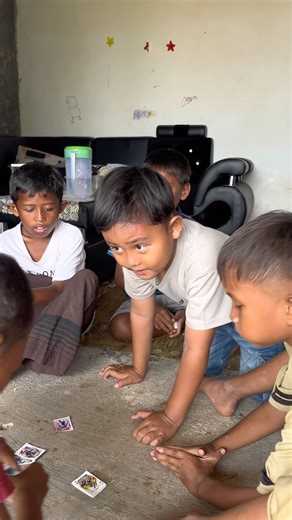 CHALLENGE TO PLAY CARDS AGAIN ‼️ #minivlog #entertainmentshorts #villagechildren #vlog