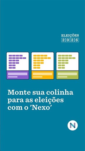 Monte sua colinha para as eleições com o 'Nexo'