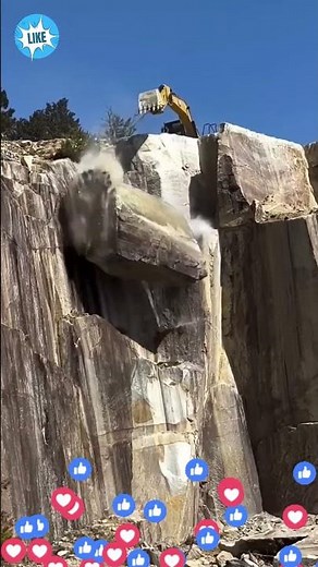 You Won’t Believe This Mining Method ⚡ Rock Drop Crushing
