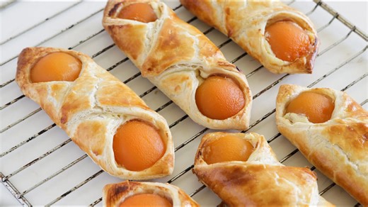 Apricot Pastry Recipe | Easy Apricot Dessert | Apricot Bow Ties