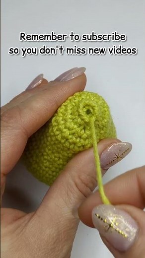 Crochet Pear Step by Step Tutorial #crochetfood #crochetforbeginners #easycrochet #amigurumi