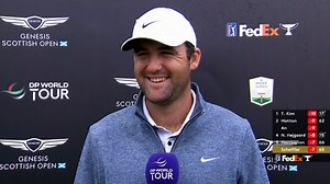 Scottie Scheffler’s interview after Round 2 of Genesis Scottish Open