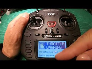 【OPEN TX】基礎的な使い方まとめ RADIO MASTER TX12（OPEN TXプロポ）