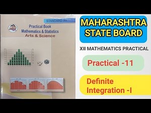 12th Math Practical Book | 12th Mathematics & Statistics | HSC Math Handbook all Solutions