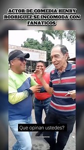 🇻🇪 | El actor de comedia Henry Rodríguez se viralizó porque unos fanáticos le recordaron sus sketch más famosos y que le dieron la fama a lo que el respondió con inc0modidad. Algunos usuarios alegan que el pertenece al evangelio y ya no le permiten ese tipo de c0nducta. ¿Qué opinan ustedes? | DNoticias24