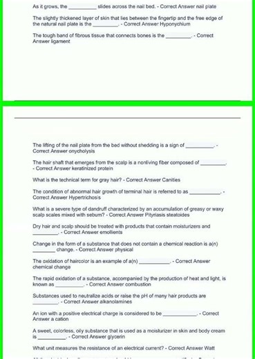 Milady 100 Question Practice Test with Answers 100 Verified3465 video