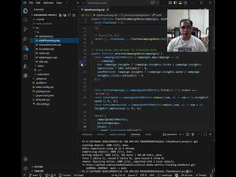 Meta marketing API data dashboard