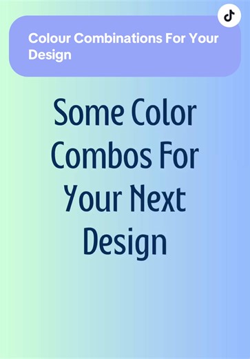 Struggling to find the perfect color combinations for your designs? Whether you love bold, pastel, or minimal tones, these colour pairings will level up your designs in no time! Which one is your favourite? Let me know in the comments! #ColourCombinations #GraphicDesign #AestheticColuors #BrandingColours #DesignTips