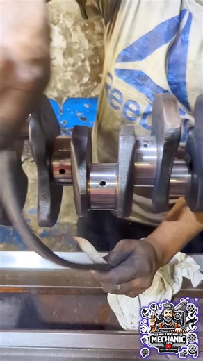 Crankshaft Transformation: From Rust to Mirror Finish