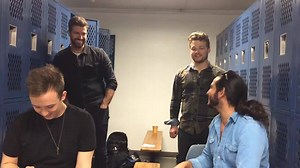 135K views · 3.9K reactions | Sometimes ya don't need instruments. Here's me and the guys doin "Everybody Just Wants to Dance" sans instruments. | Kris Allen | Facebook