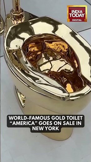 Famous 18-karat Gold Toilet “america” By Maurizio Cattelan To Be Auctioned At Sotheby’s New York