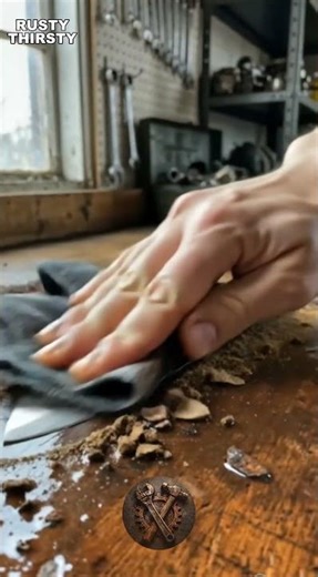 Extreme Rust Removal on Old Kitchen Knife Restoration