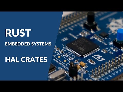 Rust Embedded for STM32 Microcontrollers: HAL Crates