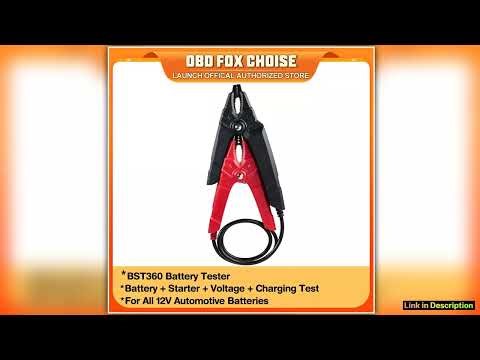 LAUNCH BST360 Bluetooth Battery Test Clip Analyzer 6V 12V 2000CCA BST360 Voltage tester for x431 de