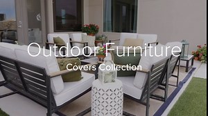 Chaise Lounge Cover - KHOMO GEAR - Heavy Duty Patio Furniture Cover - Grey