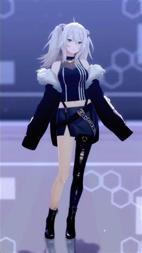 Moonlight【Shishiro Botan】【hololive MMD】#獅白ぼたん #星街すいせい #hololive #mmd #shorts