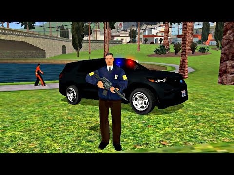 Federal Agent Mod | GTA SA ANDROID GAMEPLAY