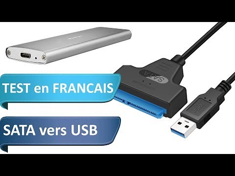 Utiliser un ancien disque dur pour le stockage en externe pour 3€ : SATA et PCIE en USB