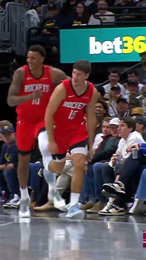 Roll the Reed Sheppard tape 🎬 #rockets