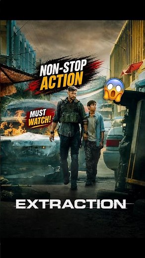 Crazy action thriller movie.. EXTRACTION #shorts #extraction #movie