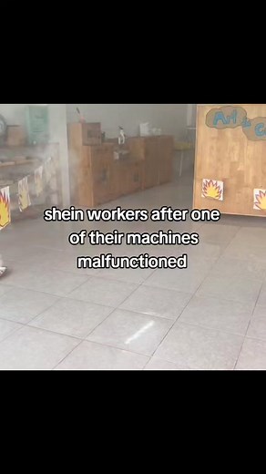 Shein Workers React After Machine Malfunctions