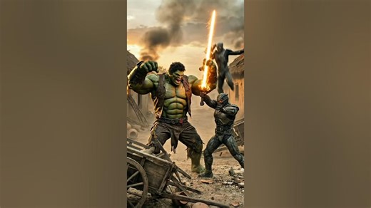 AI Hulk vs Alien Army 😈 Hulk AI Video। Hulk Ne Duniya Ko Bachaya #shorts