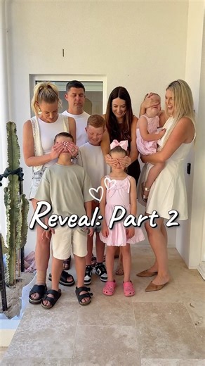 HAAUS ® on Instagram: "Part 2 - the family reveal. We all waited so long for this day and while some moments don’t need words, this one needs a thank you. To everyone who showed up with love when we needed it most, we will never forget it and are forever grateful. 🤍 The joy on these kids faces the moment they walked in is a reminder of why we do all of this. Home. 🤍 ~ Building Design: @sdcbuildingdesign #haaus6 #dreamhome #coastalhome #beachhome #beachhouse #home #family #interiordesign #archi