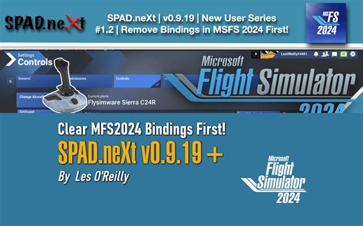 【模飞外设工具】SPAD.neXt 适配 MFS24 建立游戏默认的【空】操作设置文件