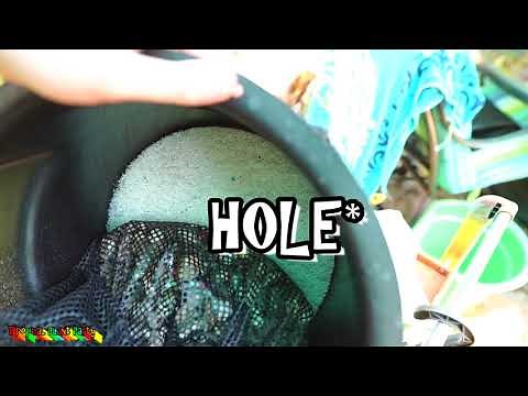 🐠🌊Amazing Easy Waterfall Filter 🌊🐠// summer tubbin' // tetra pond waterfall filter