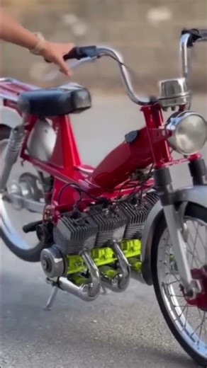 Four Cylinder Moped🔥💯💯