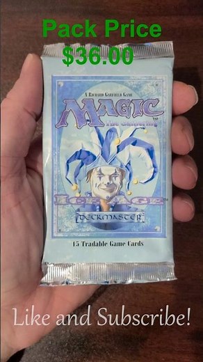 Daily Pack Rips #88 - Ice Age (1995) - Magic: The Gathering