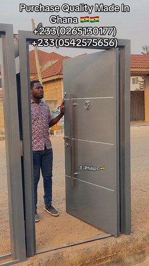 Quality Bulletproof Security Doors Made in Ghana