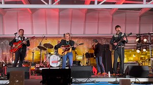 Here's "Misty" from our first show on the Country Music Cruise. Stuie, Camille and Sonny with Joe Reed (Bass), Josh Hunt 🥁 and Rory Hoffman (Digital Accordion). 🎥Christine Lindstrom | The French Family Band