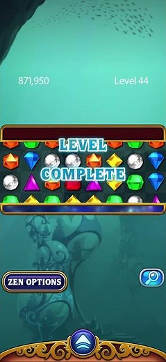 Bejeweled classic zen mode level 44 complete