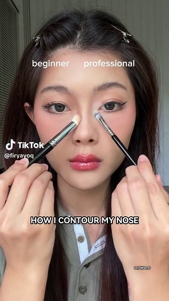 Nose contouring techniques # Beauty enhancement techniques # Makeup techniques # otwoo # otwooid