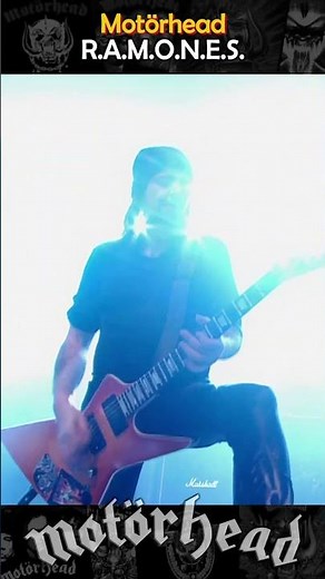Motorhead - R.A.M.O.N.E.S. #motorhead #lemmy #rocknroll #heavymetal