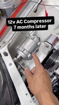 12v Electric AC Compressor update (7months later)