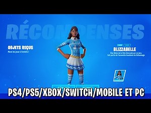 Get the free skin for €0 on PS4/PS5/Xbox/Switch/Mobile and PC on Fortnite!! (Blizabelle Skin)
