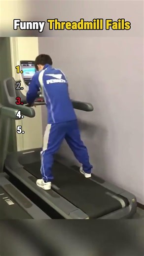 These Treadmill Fails Get Worse Every Second 😭 #funny #gymhumor #shorts