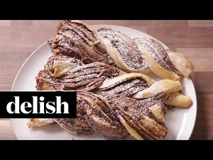 How To Make Nutella Babka Twists | Delish