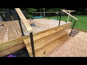 Vevor Cable Railing part 2! Time to add the railing to cable railing system #vevordiyproject #vevor