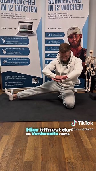 ISG Blockade lösen: 3 effektive Bewegungsübungen