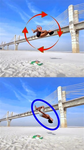 Back jump🤯 perfect tips tutorial‼️ #tutorial #stunt #shortsviral #parkour #ligerflipper0x